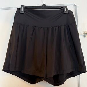 HALARA Women's Black Skorts